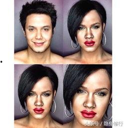 化妆变成明星,化妆术带你领略明星风采